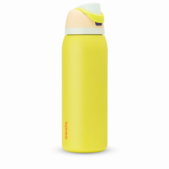 Owala 40oz FreeSip® Water Bottles Yellow Canada | TXBCJ-4590